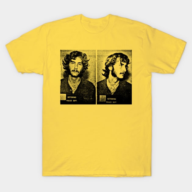 Billy Milligan / Retro Mugshot Design T-Shirt by DankFutura